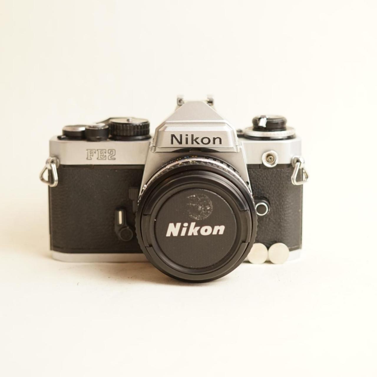Nikon FE2 Film Camera + Nikon Series E 50mm f/1.8 Lens | 35mm SLR | Tested & Working