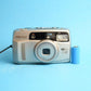 Pentax IQZoom 80G Film Camera | 35mm Point & Shoot | Tested & Working | Silver
