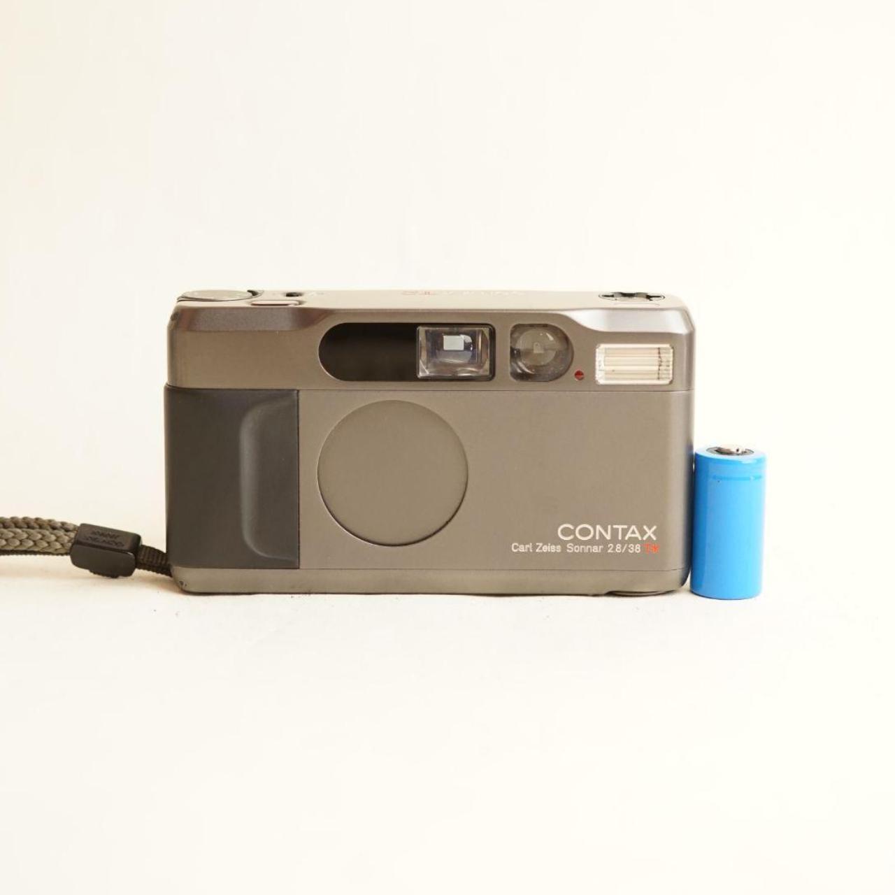 Contax T2 Film Camera | 35mm Point & Shoot | Tested & Working | Grey