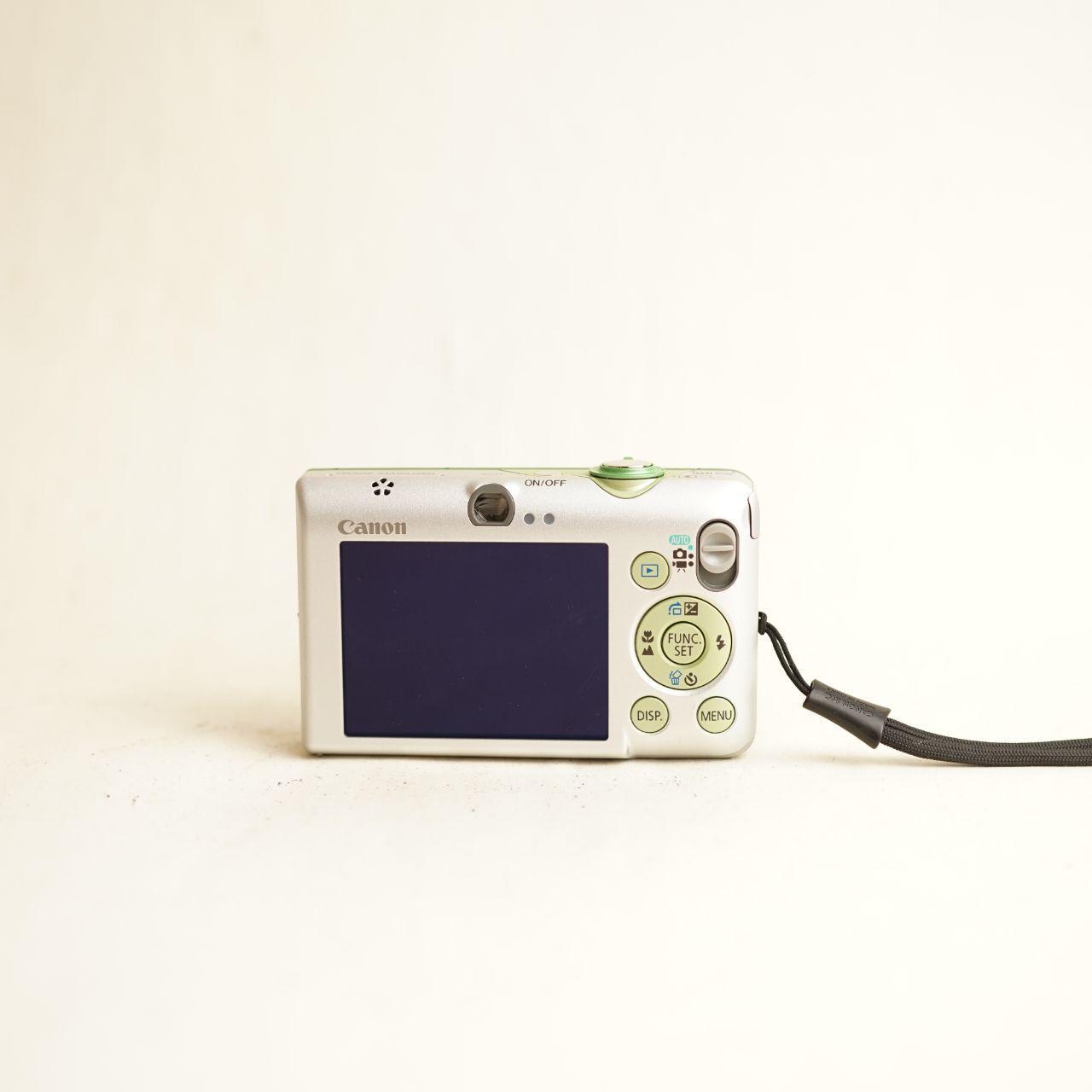 Canon PowerShot SD1200 IS Digital Camera | 10MP | Tested & Working | Green