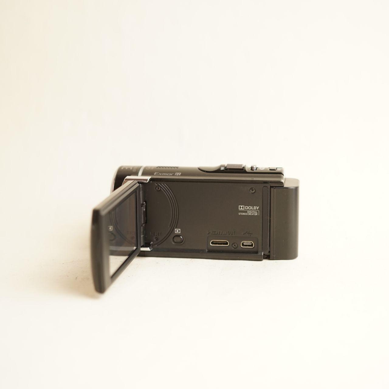 Sony Handycam HDR-CX210 Digital Camcorder | Full HD | Tested & Working | Black