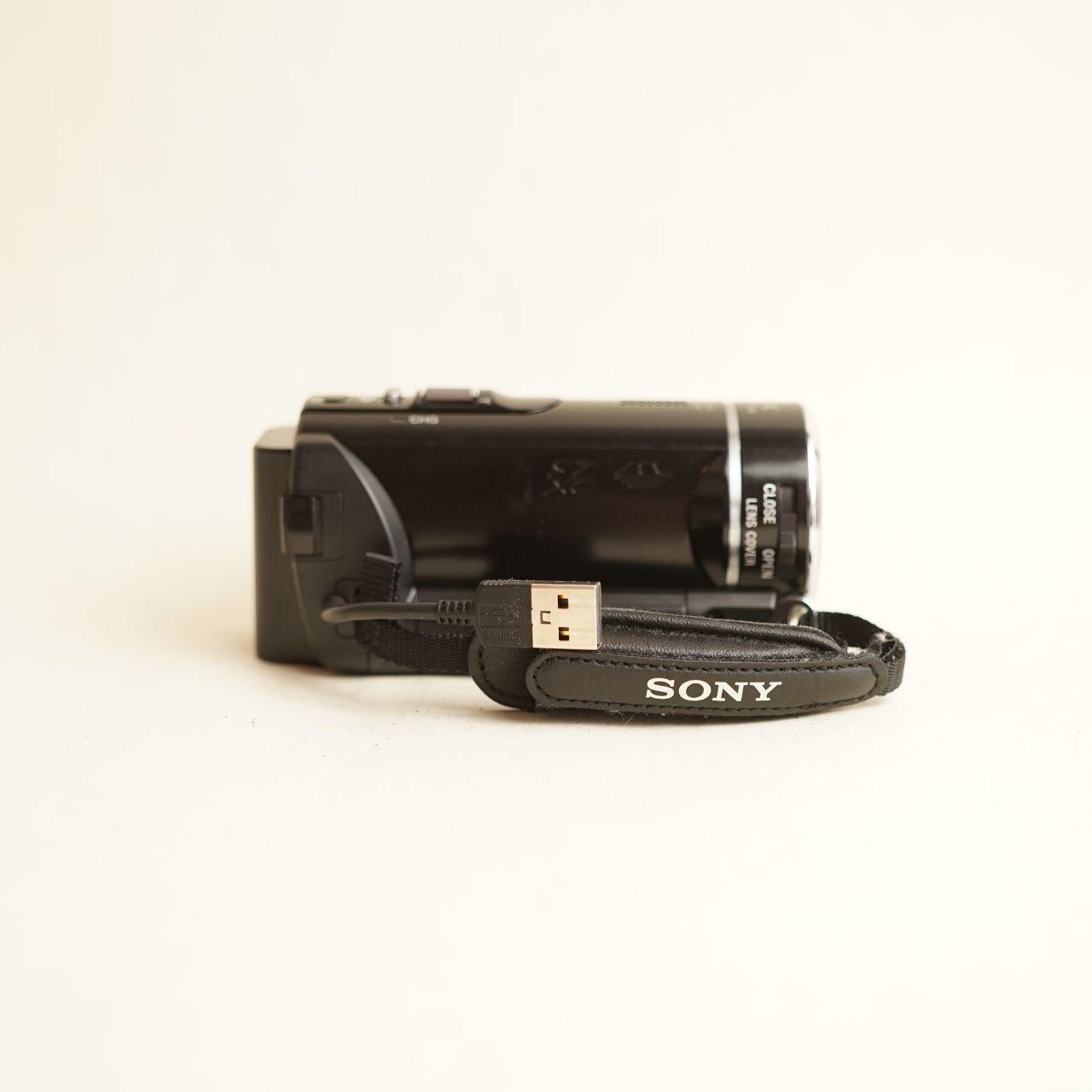 Sony Handycam HDR-CX200 Digital Camcorder | Full HD | Tested & Working | Black