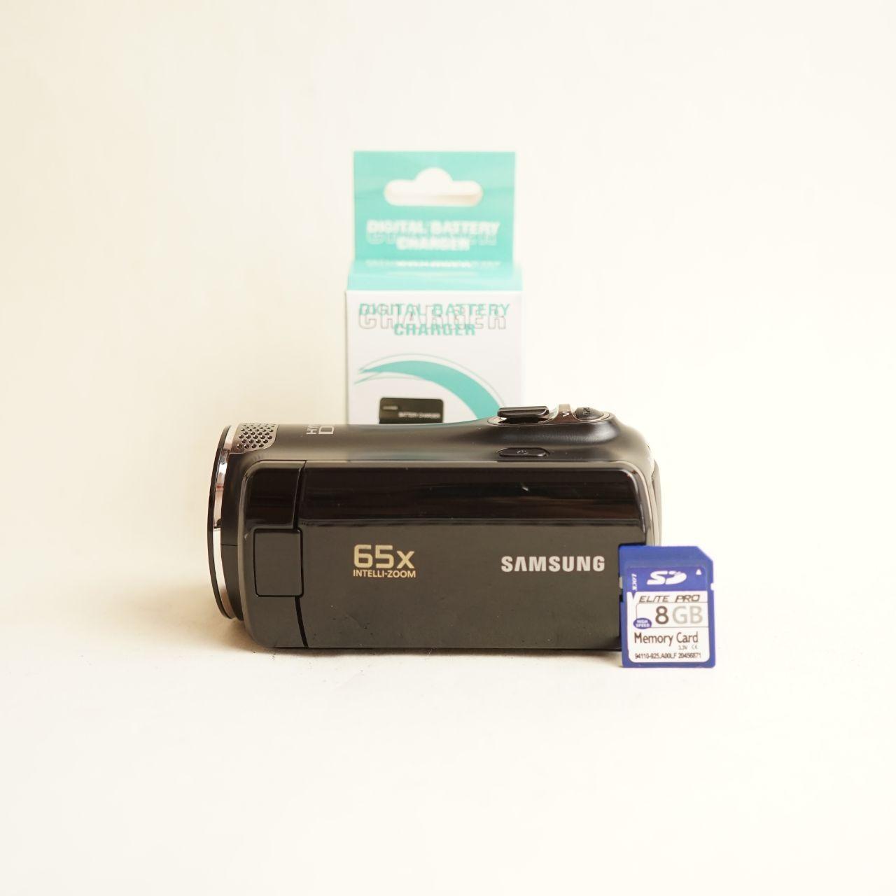 Samsung SMX-F50BN Digital Camcorder | 52x Optical Zoom | Tested & Working | Black
