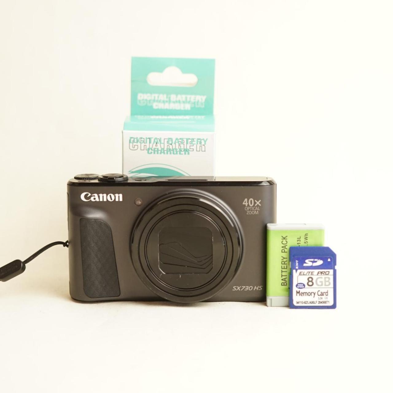 Canon PowerShot SX730 HS Digital Camera | 20.3MP | Tested & Working | Grey