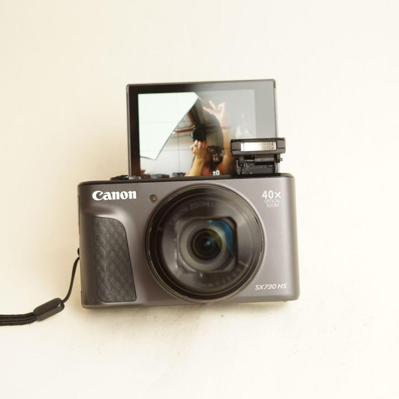 Canon PowerShot SX730 HS Digital Camera | 20.3MP | Tested & Working | Grey
