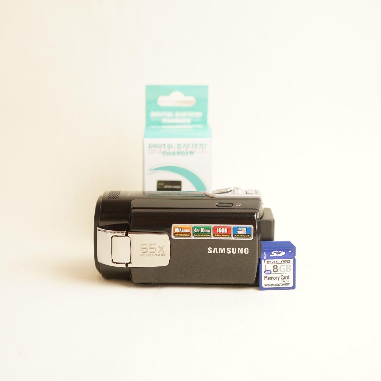 Samsung SMX-F44BN Digital Camcorder | 52x Optical Zoom | Tested & Working | Black