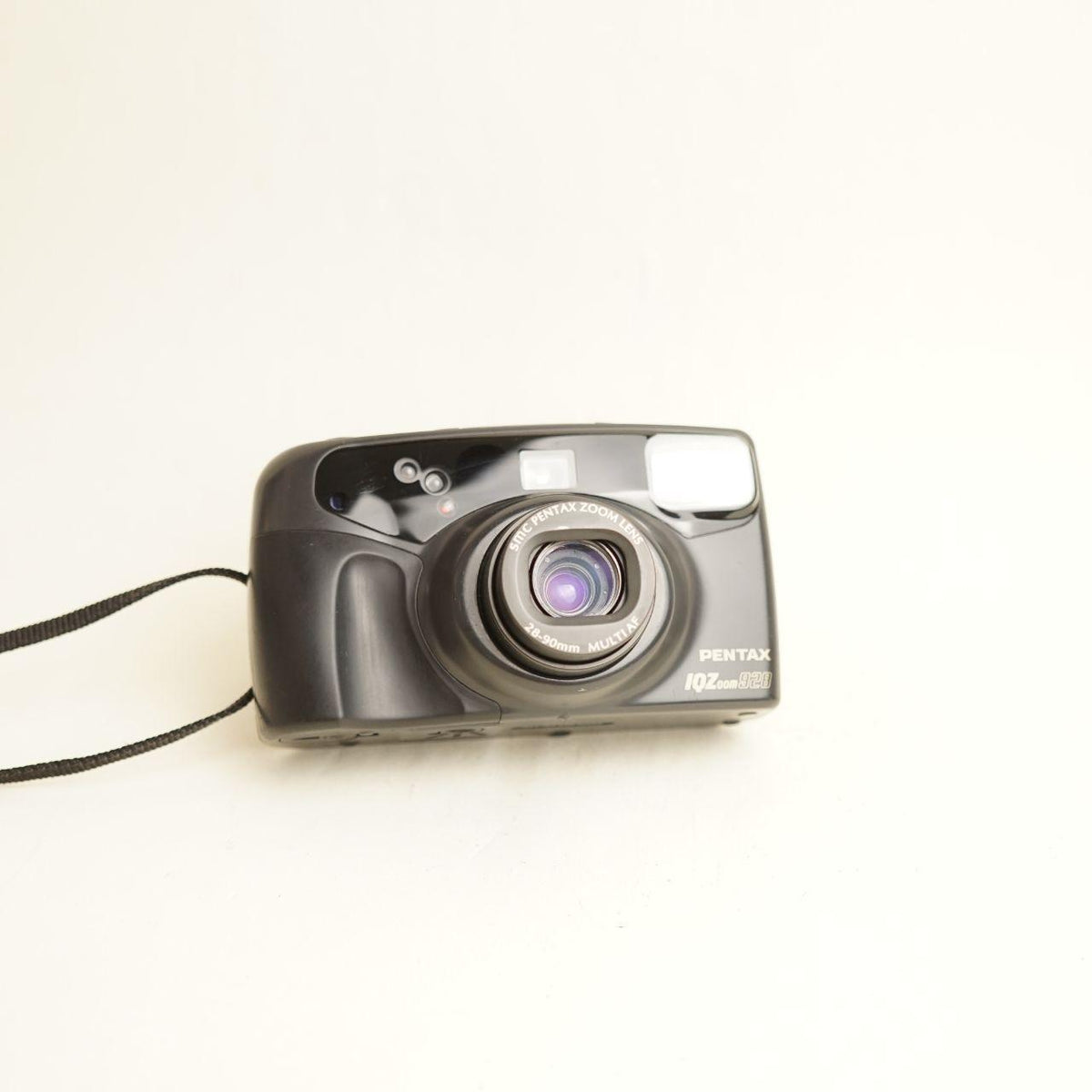 Pentax IQZoom 928 Film Camera | 35mm Point & Shoot | Tested & Working | Grey