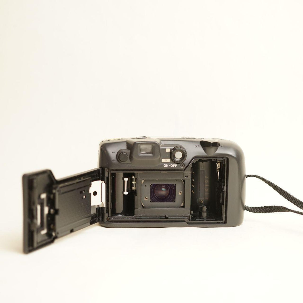 Pentax IQZoom 928 Film Camera | 35mm Point & Shoot | Tested & Working | Grey