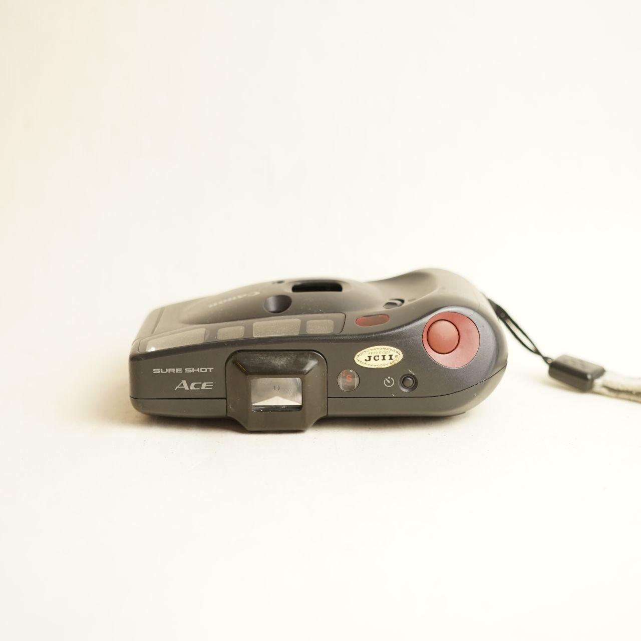 Canon Sure Shot Ace Film Camera | 35mm Point & Shoot | Read Description | Grey