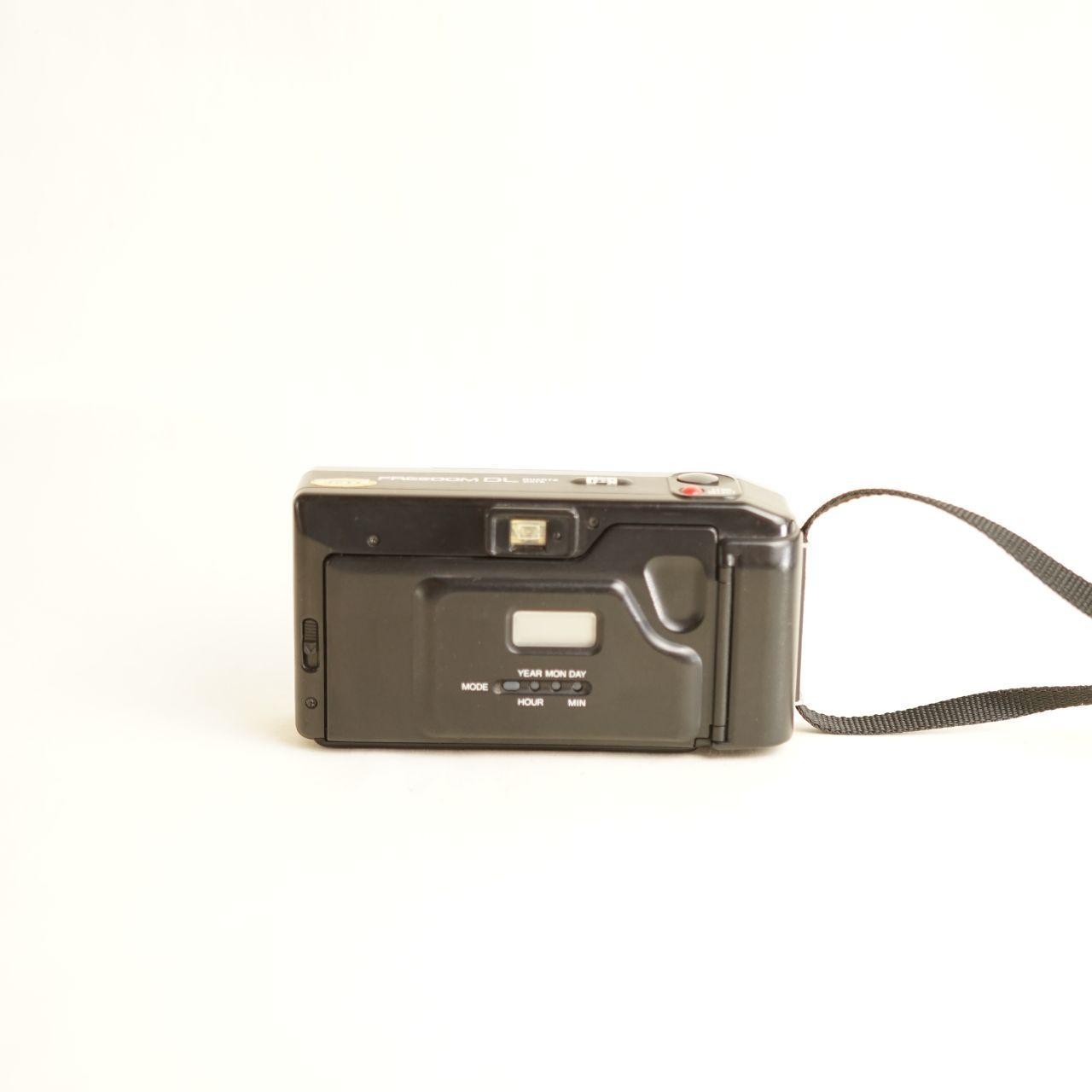Minolta Freedom DL Film Camera | 35mm Point & Shoot | Tested & Working | Grey
