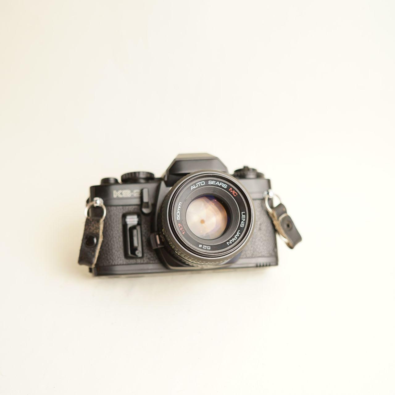 Sears KS-2 Film Camera | 35mm SLR | Tested & Working | Black