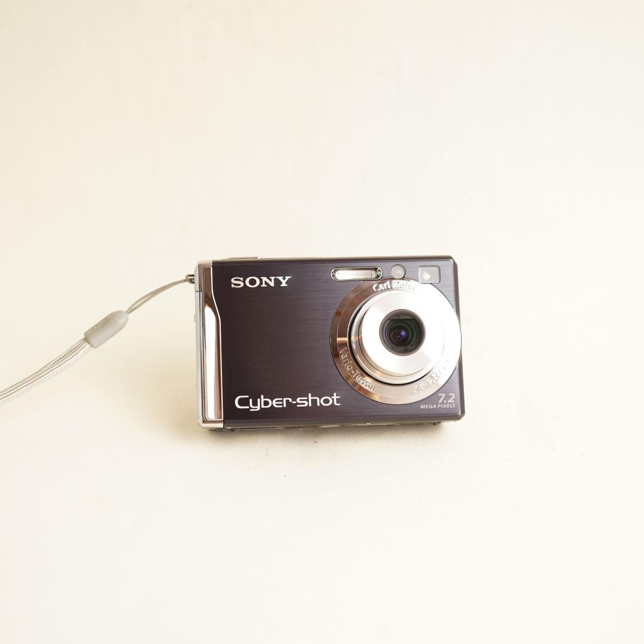Sony Cyber-shot DSC-W80 Digital Camera | 7.2MP | Tested & Working | Black