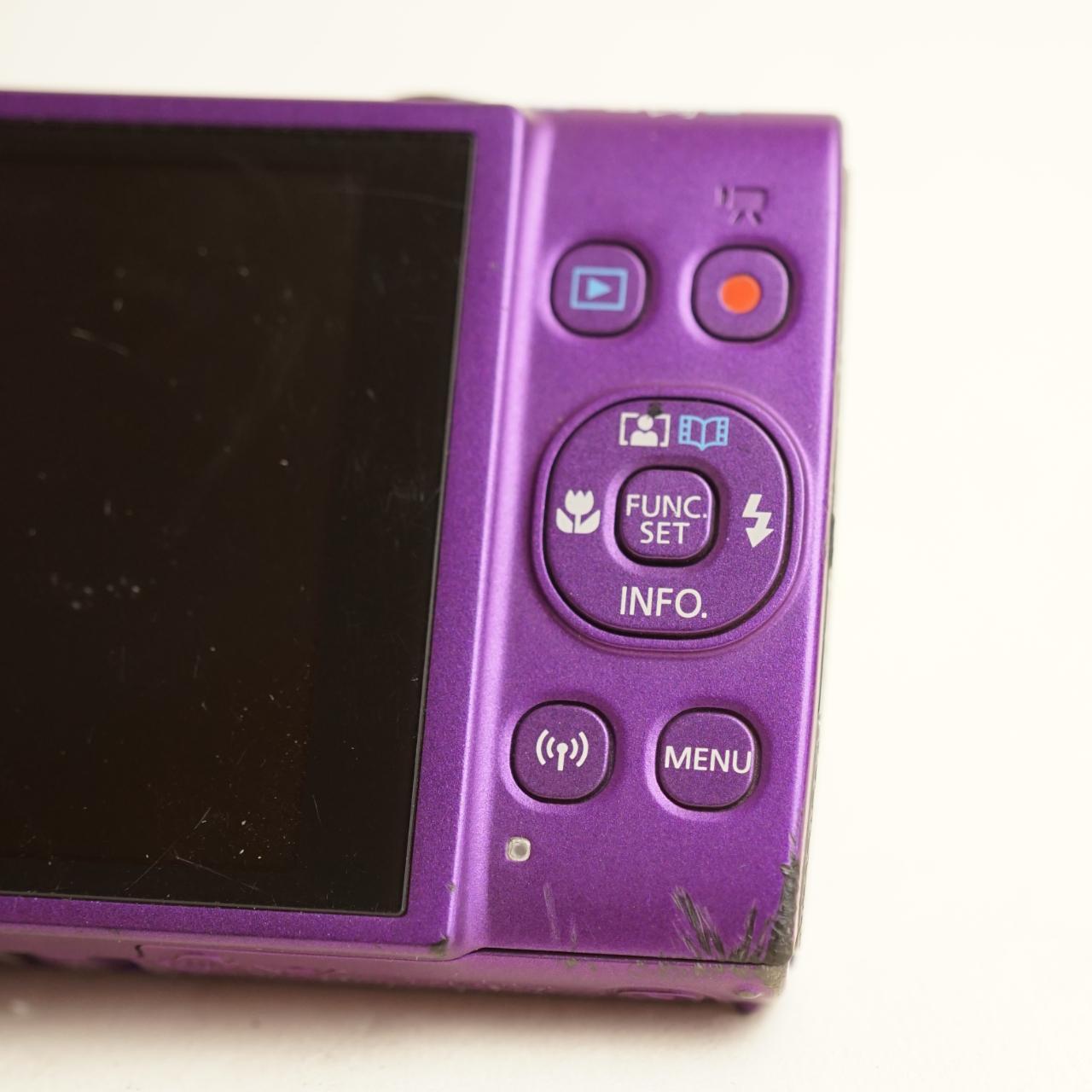Canon PowerShot ELPH 360 HS Digital Camera | 20.2MP | Read Description | Purple