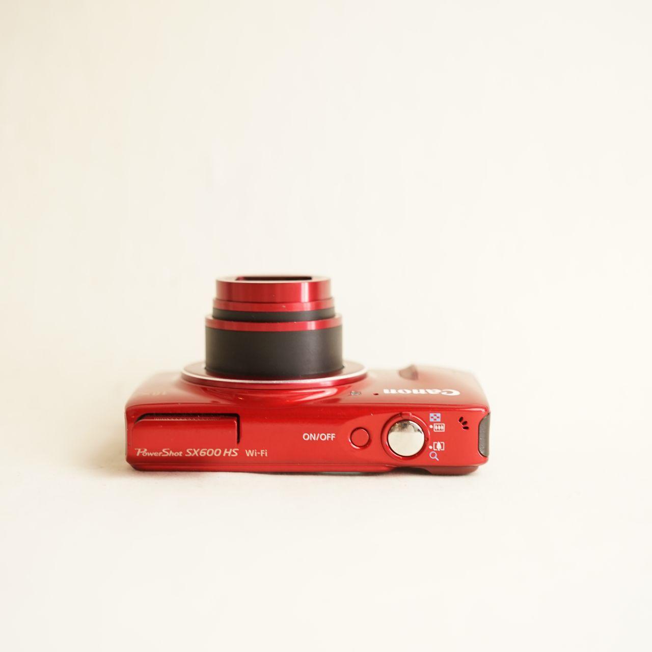 Canon PowerShot SX600 HS Digital Camera | 16.0MP | Tested & Working | Red