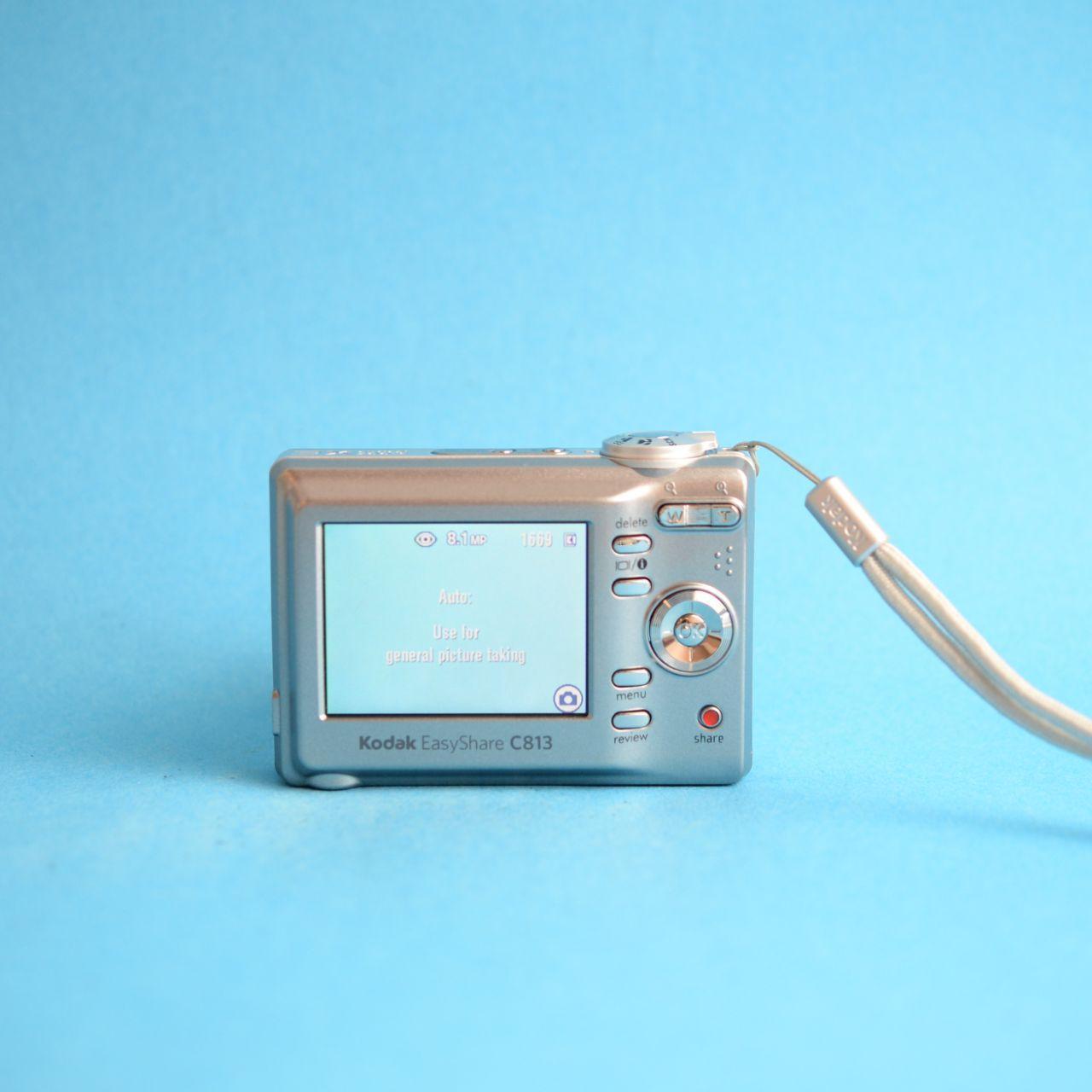 Kodak EasyShare C813 Digital Camera | 8.2MP | Tested & Working | Silver