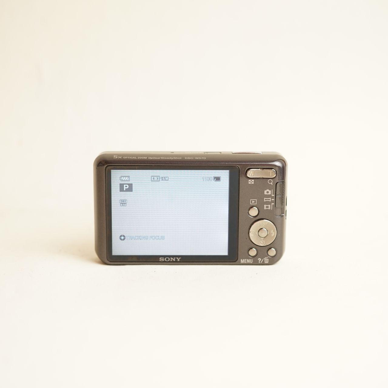 Sony Cyber-shot DSC-W570 Digital Camera | 16.1MP | Tested & Working | Silver