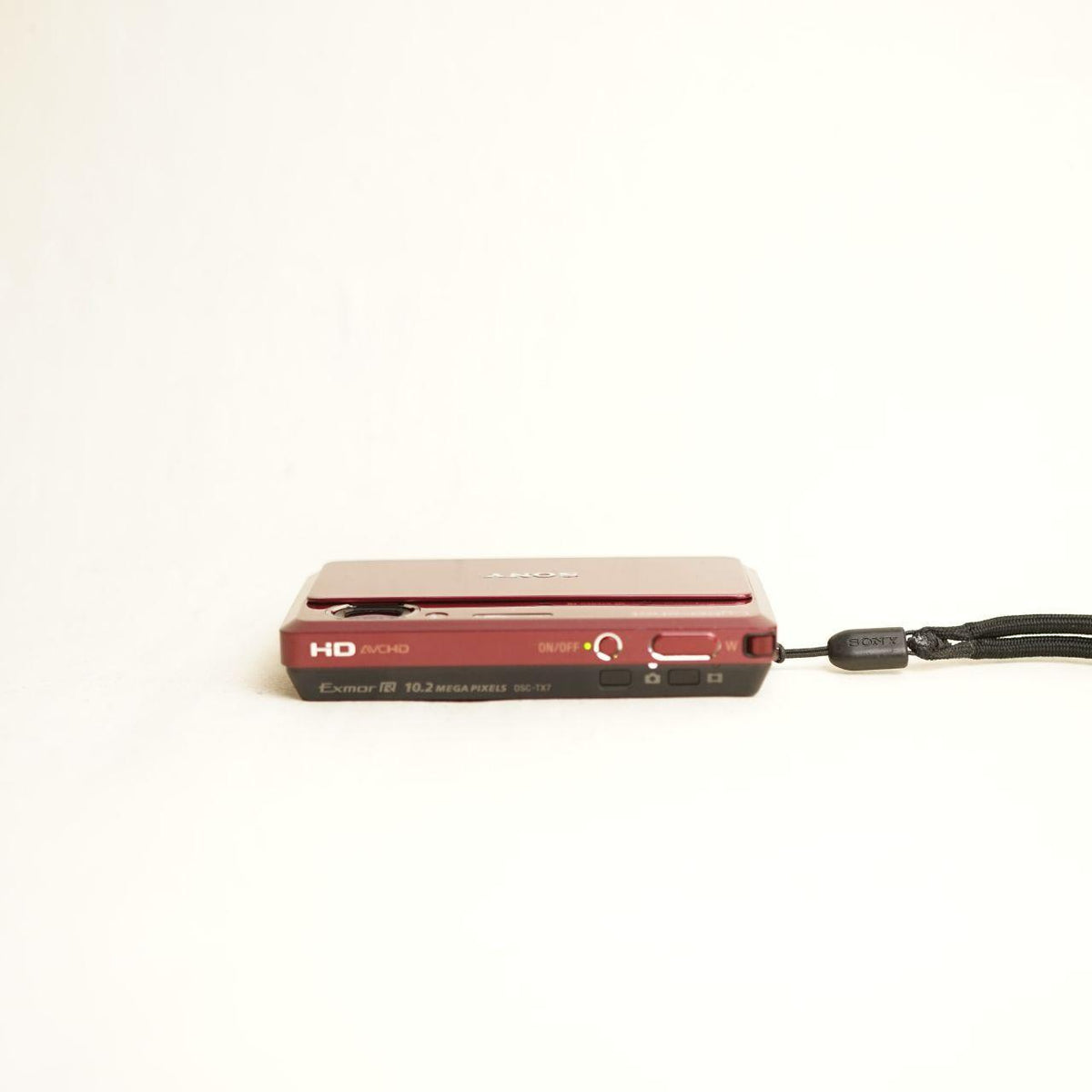 Sony Cyber-shot DSC-TX7 Digital Camera | 10.2MP | Red | Tested & Working
