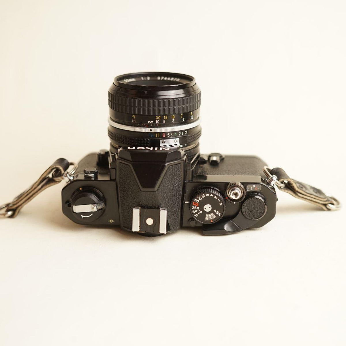 Nikon FM Film Camera | 35mm SLR | Nikkor 50mm f/2 Lens | Tested & Working