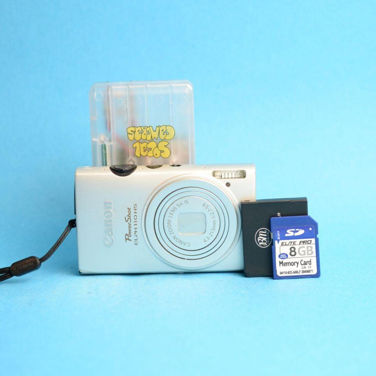 Canon PowerShot ELPH 110 HS Digital Camera | Silver | Read Description
