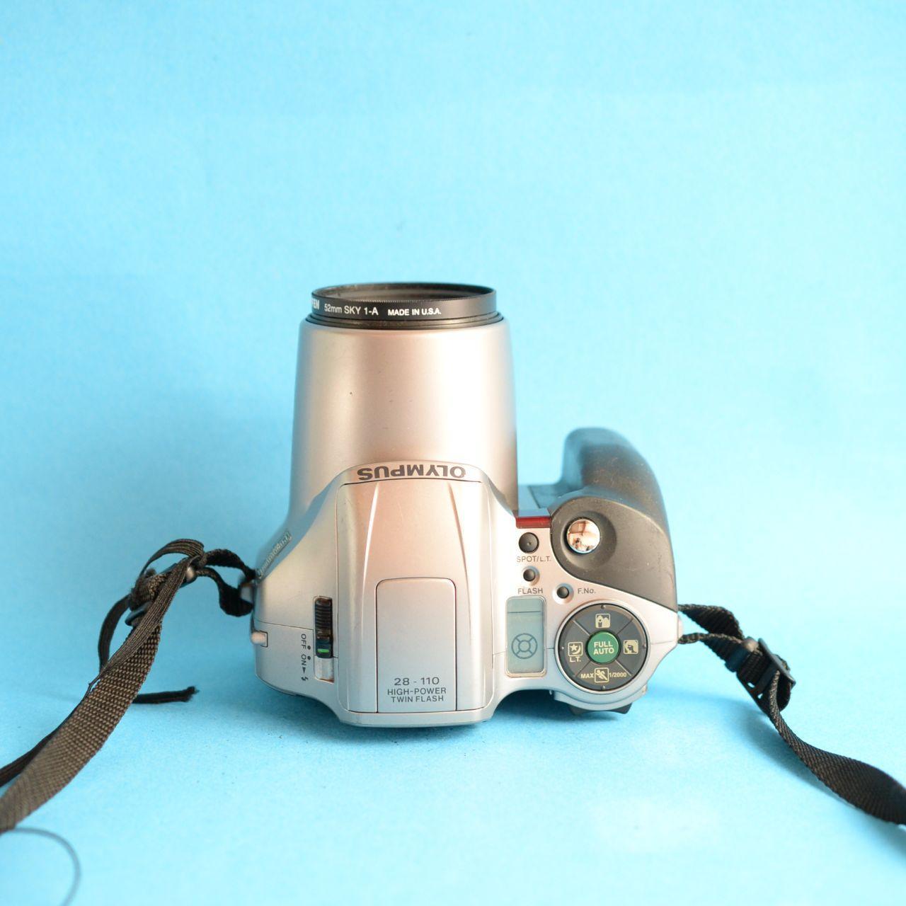 Olympus IS-20 Film Camera | 35mm SLR | Tested & Working | Silver