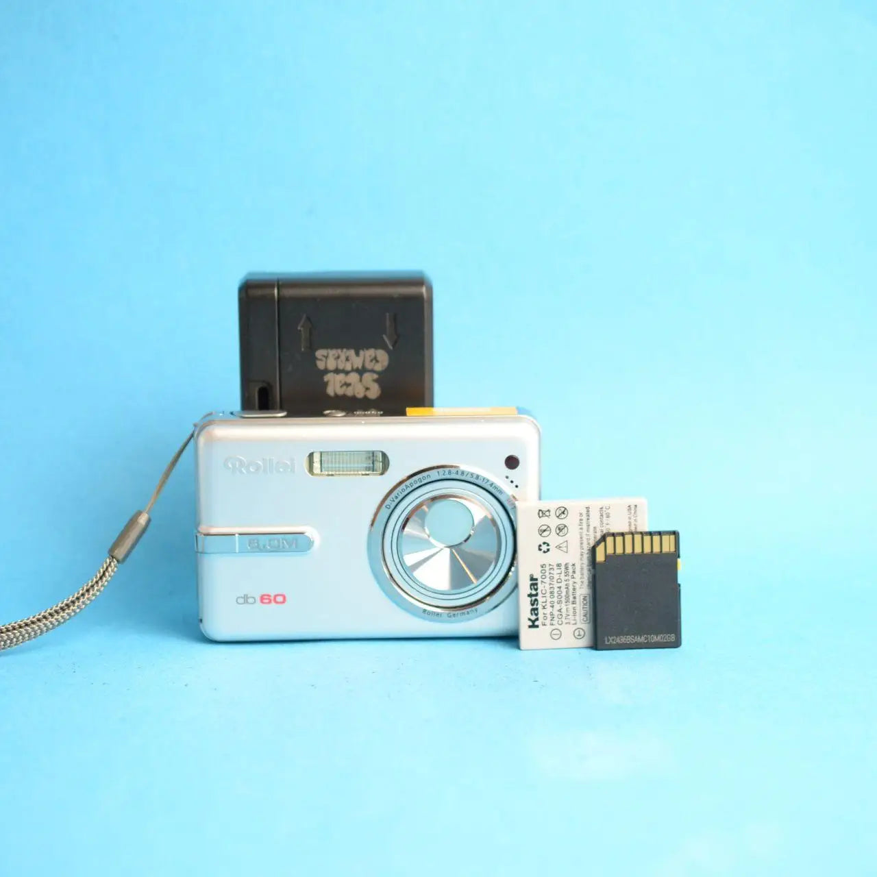 Rollei DB60 Digital Camera | 6.0MP | Tested & Working | Silver