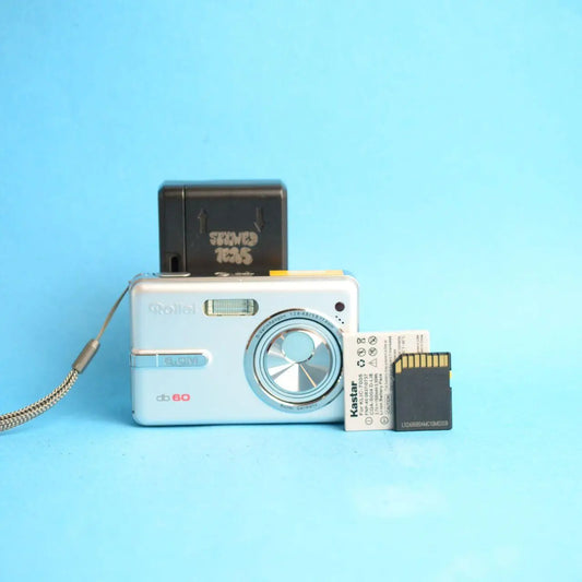 Rollei DB60 Digital Camera | 6.0MP | Tested & Working | Silver
