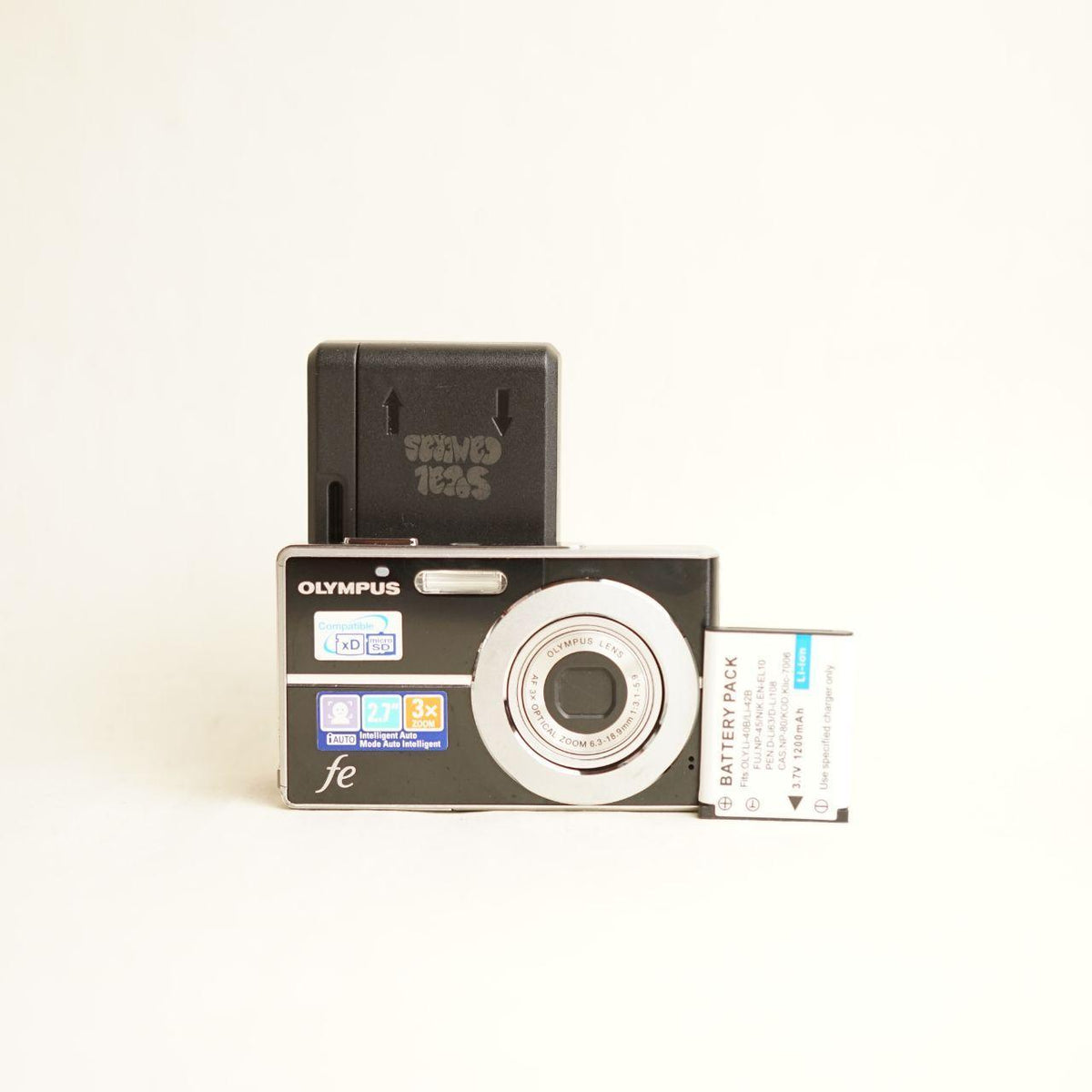 Olympus FE-3010 Digital Camera | 12MP | Tested & Working | Black