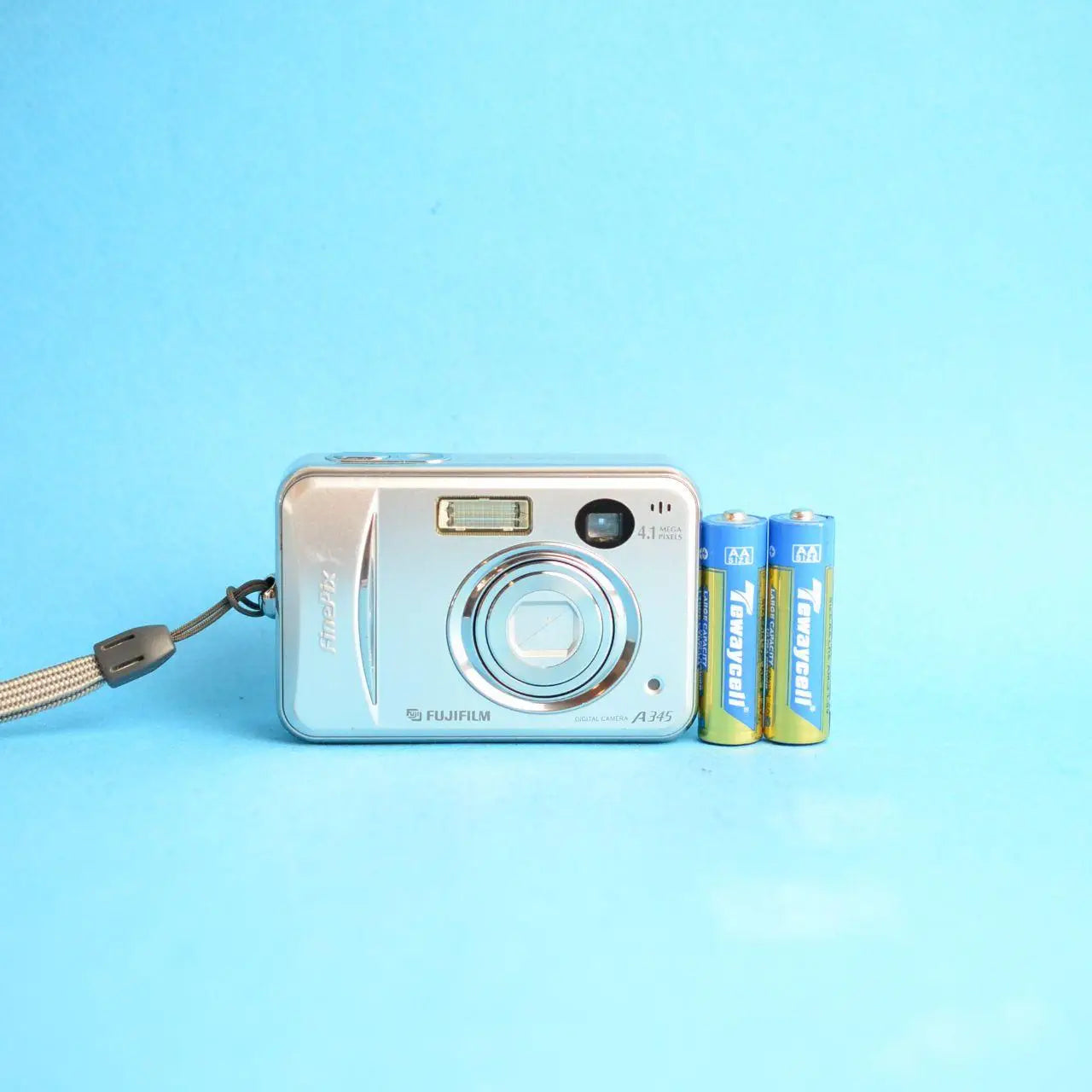 Fujifilm FinePix A345 Digital Camera | 4.1MP | Tested & Working | Silver