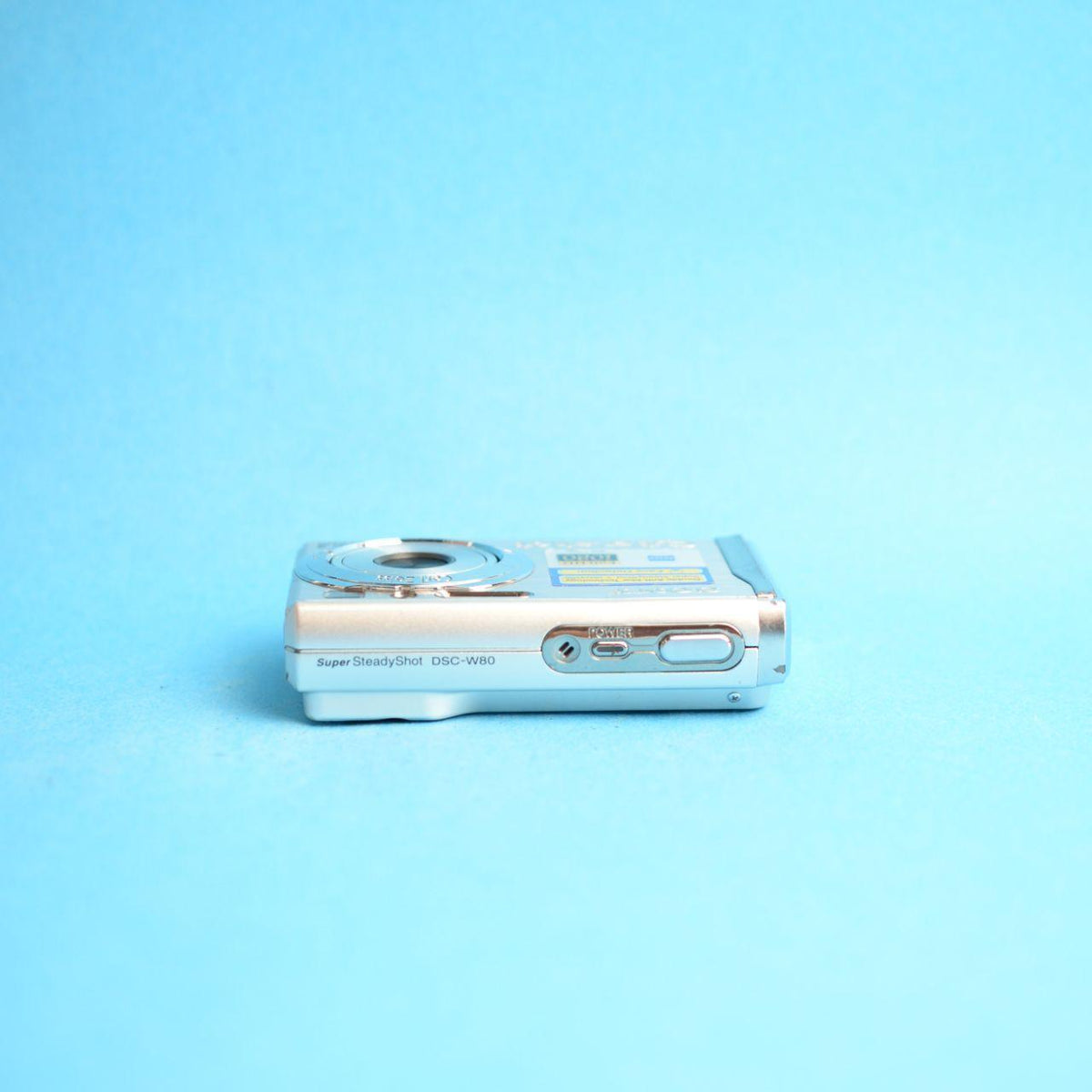 Sony Cyber-shot DSC-W80 Digital Camera | 7.2MP | Tested & Working | Silver