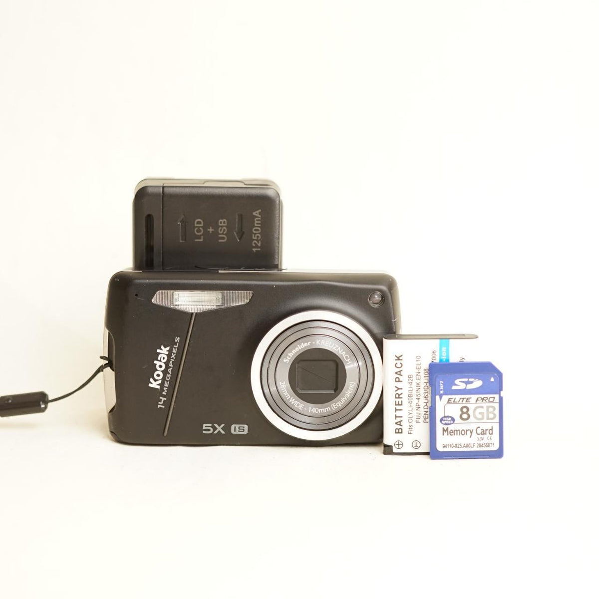 Kodak EasyShare M575 Digital Camera | 14MP | Tested & Working | Black & Grey