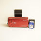 Sony Handycam HDR-CX220 Camcorder | Full HD | Tested & Working | Red
