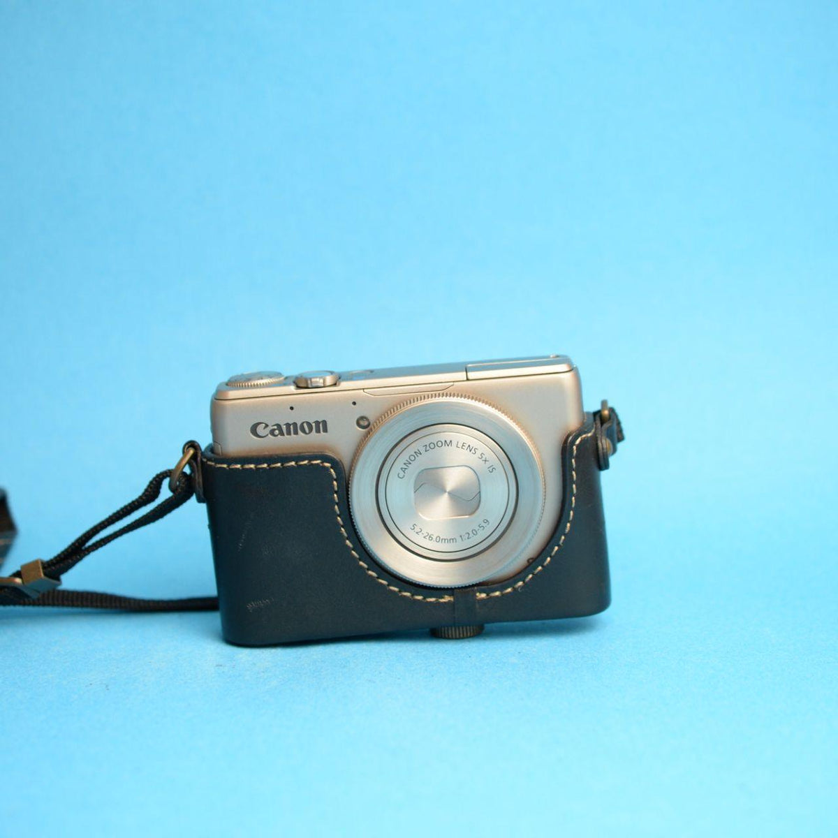 Canon PowerShot S100 Digital Camera | 12.1MP | 5x Zoom | Tested & Working | Silver