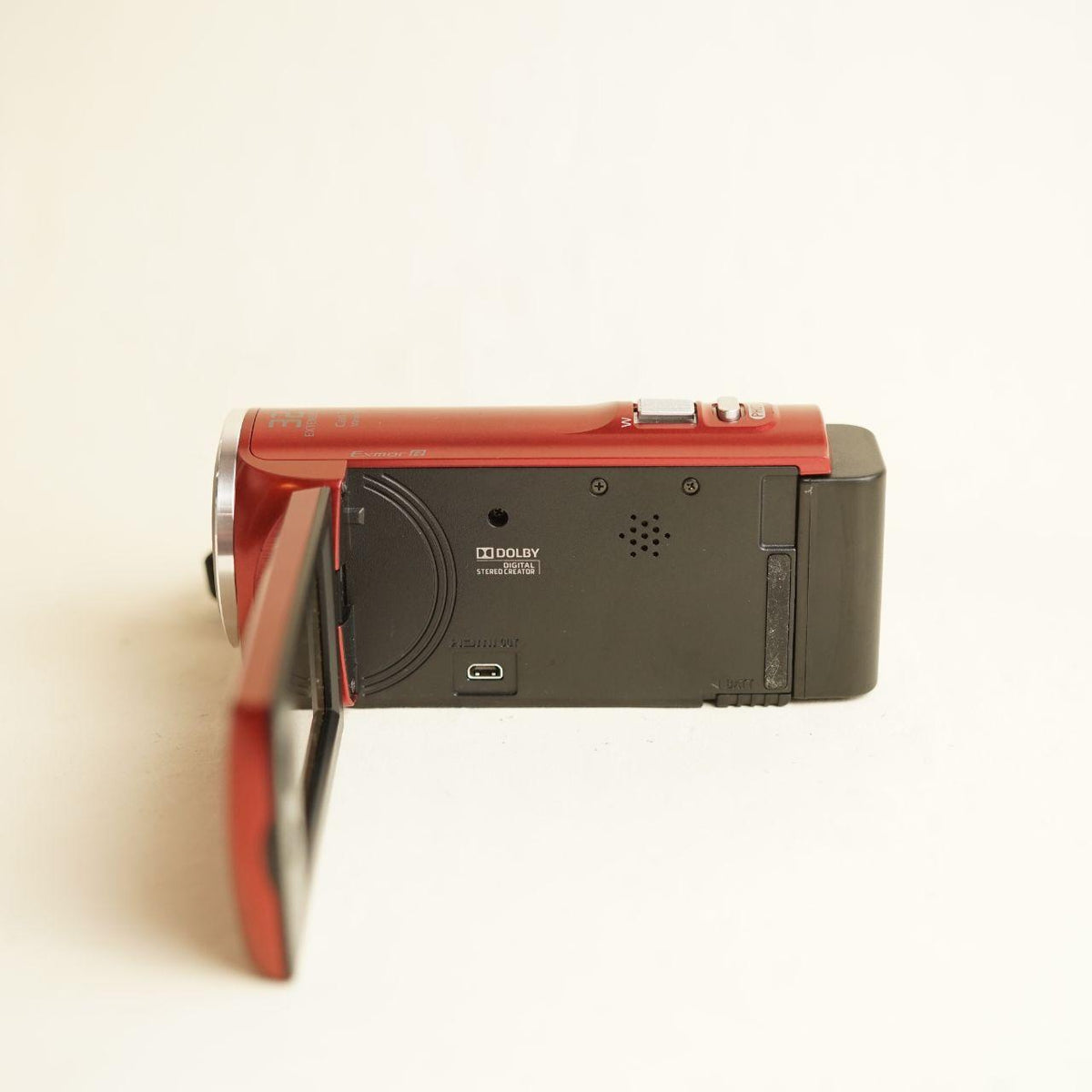 Sony Handycam HDR-CX220 Camcorder | Full HD | Tested & Working | Red