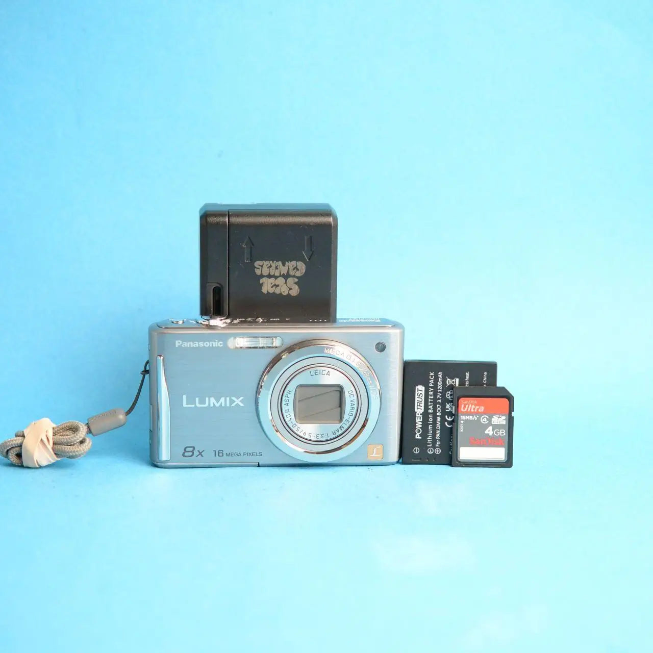 Panasonic Lumix DMC-FH27 Digital Camera | 16.1MP | Tested & Working | Silver