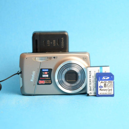 Kodak EasyShare M550 Digital Camera | 12MP | Tested & Working | Gold