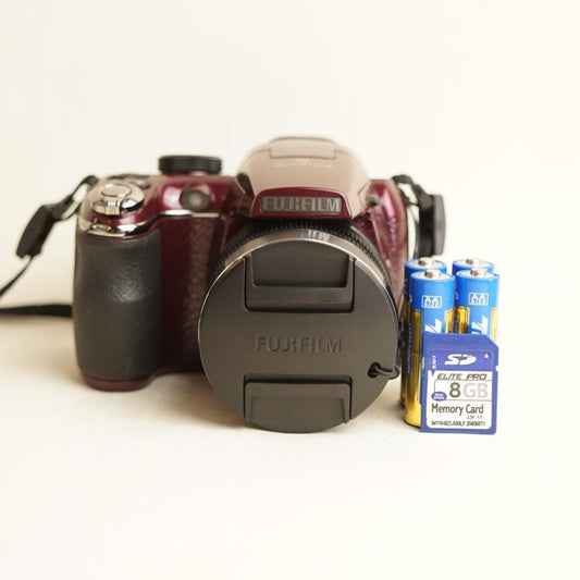 Fujifilm FinePix S4400 Digital Camera | 14MP | Tested & Working | Red