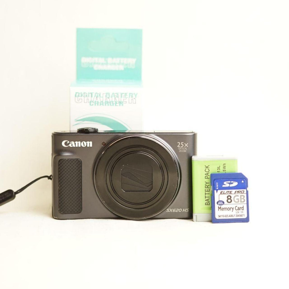 Canon PowerShot SX620 HS Digital Camera | 20MP | 25x Zoom | Read Description | Black