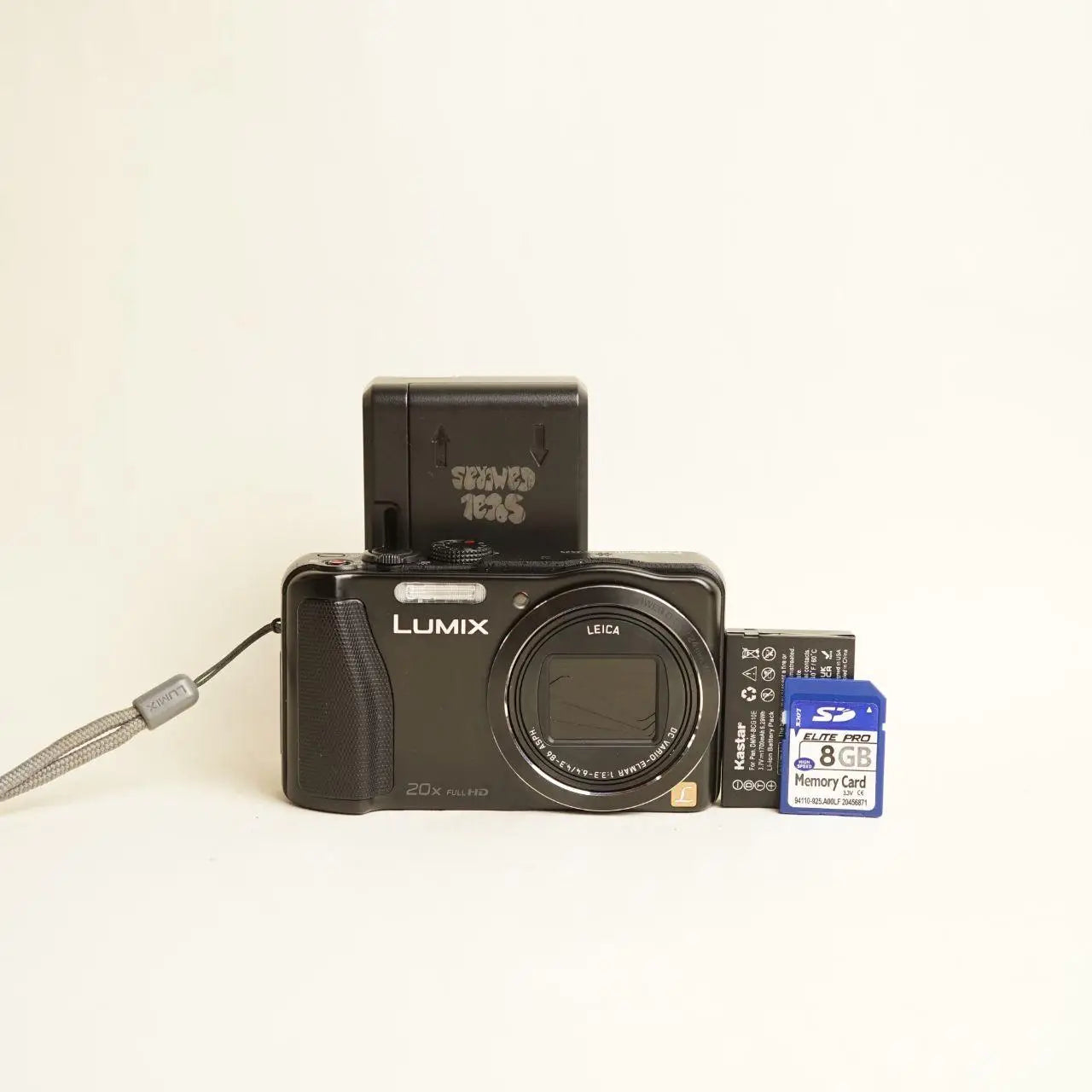 Panasonic Lumix DMC-ZS25 Digital Camera | 16.1MP | Read Description | Black