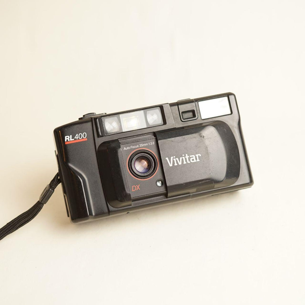 Vivitar RL400 Film Camera | 35mm Point & Shoot | Tested & Working | Black