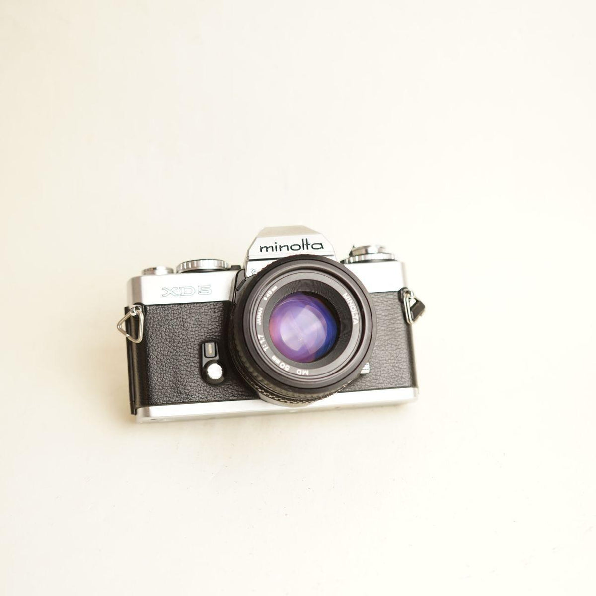 Minolta XD5 35mm Film Camera + Minolta MD 50mm f/1.7 Lens | Tested & Working