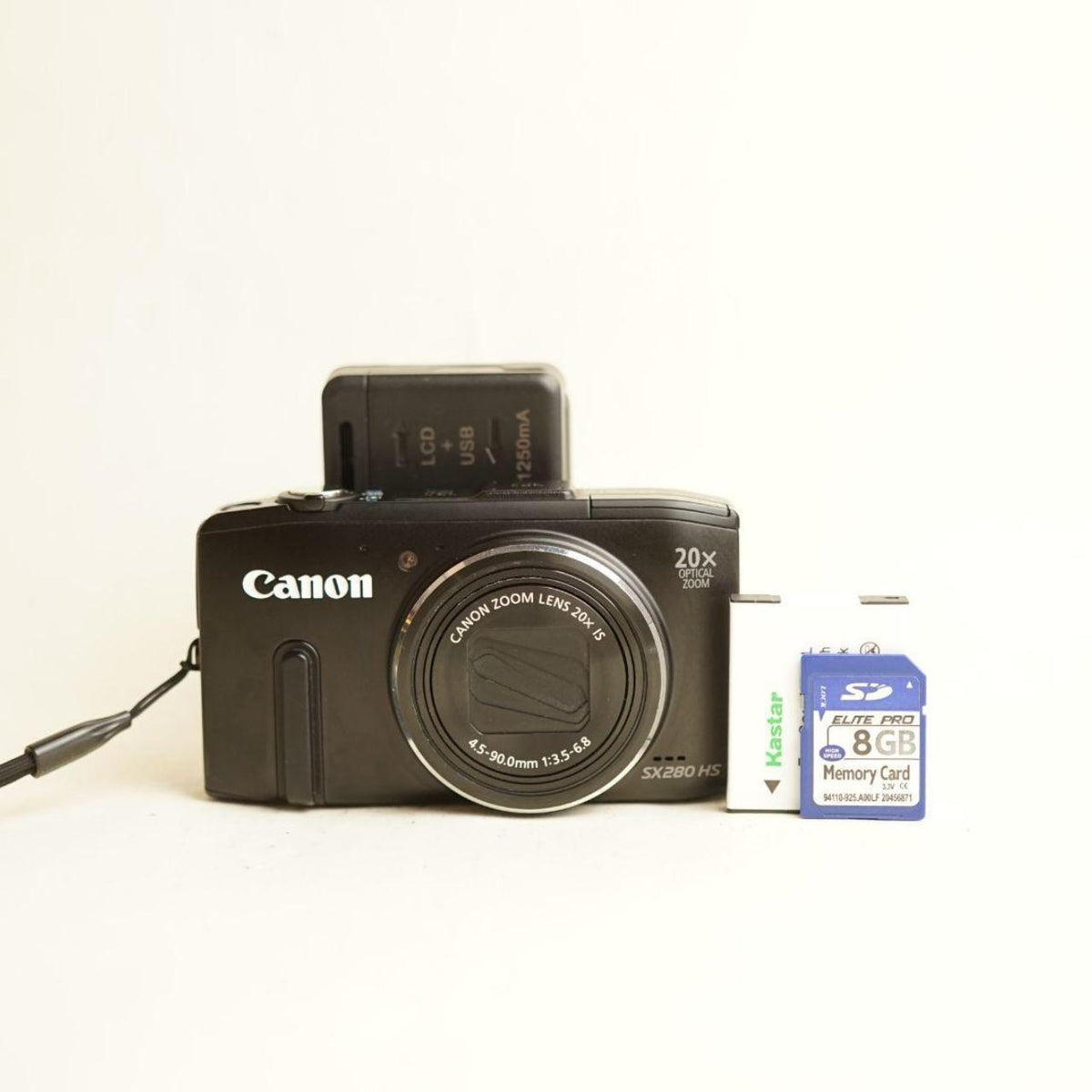 Canon PowerShot SX280 HS Digital Camera | 12.1MP | Read Description | Black