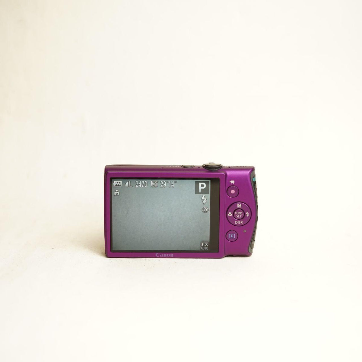 Canon PowerShot ELPH 310 HS Digital Camera | 12.1MP | Tested & Working | Purple
