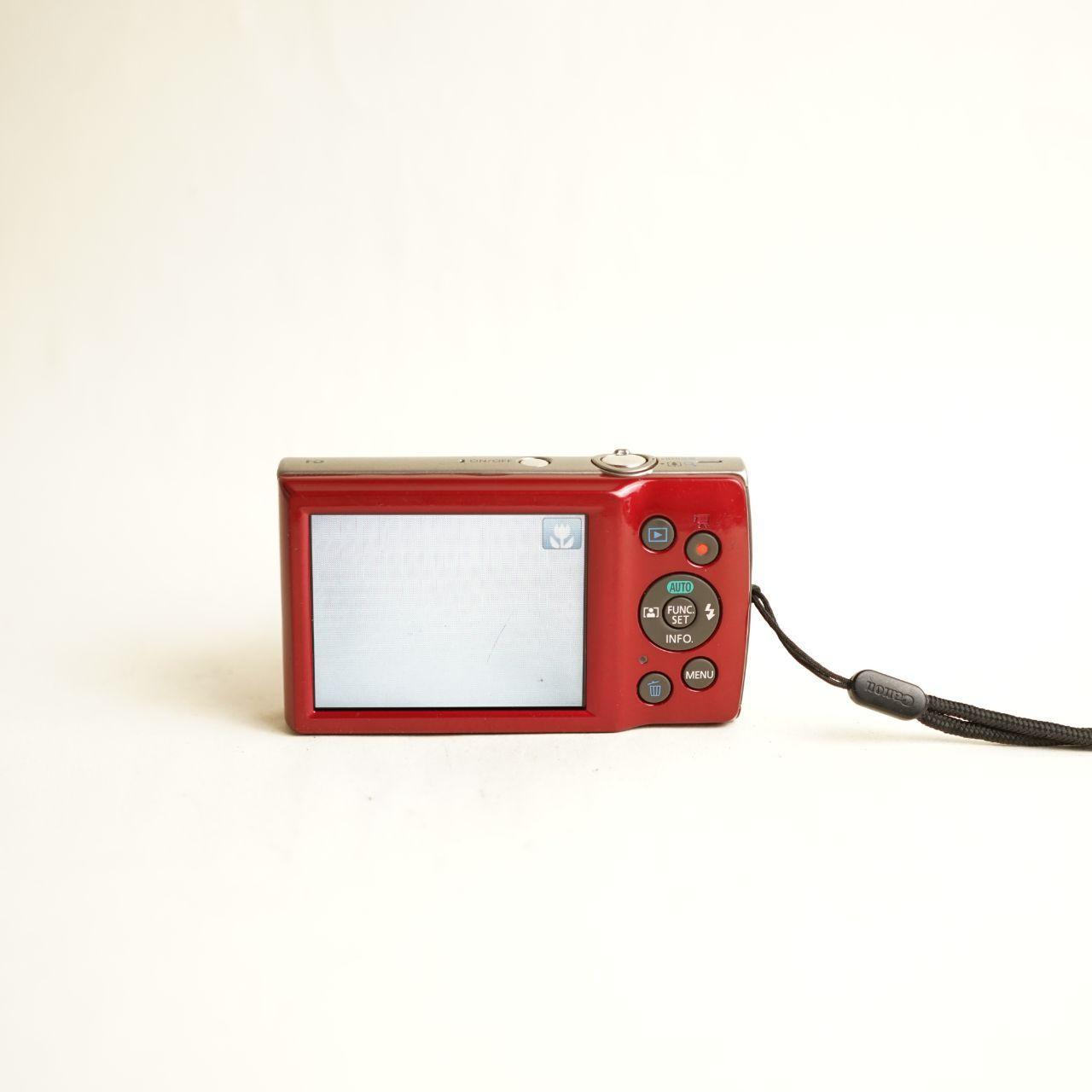 Canon PowerShot ELPH 180 Digital Camera | 20MP | Tested & Working | Red