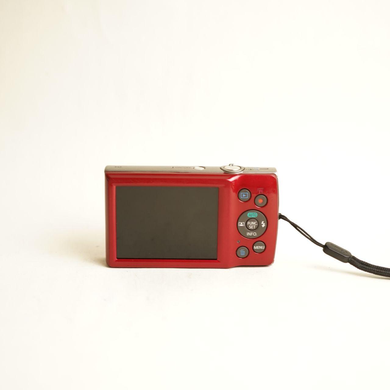 Canon PowerShot ELPH 180 Digital Camera | 20MP | Tested & Working | Red