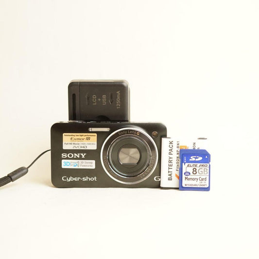 Sony Cyber-shot DSC-WX5 Digital Camera | 12.2MP | Tested & Working | Black