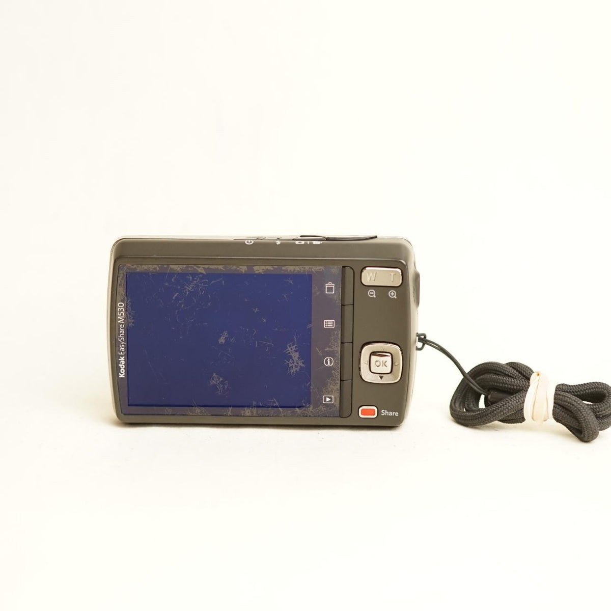 Kodak EasyShare M530 Digital Camera | 12MP | Tested & Working | Grey & Black