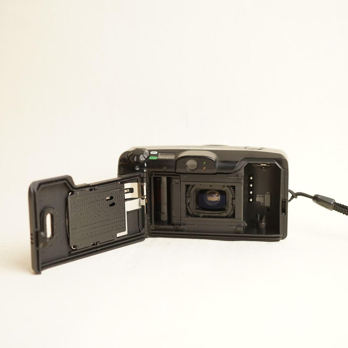 Canon Sure Shot 85 Zoom Film Camera | 35mm Point & Shoot | Tested & Working | Black