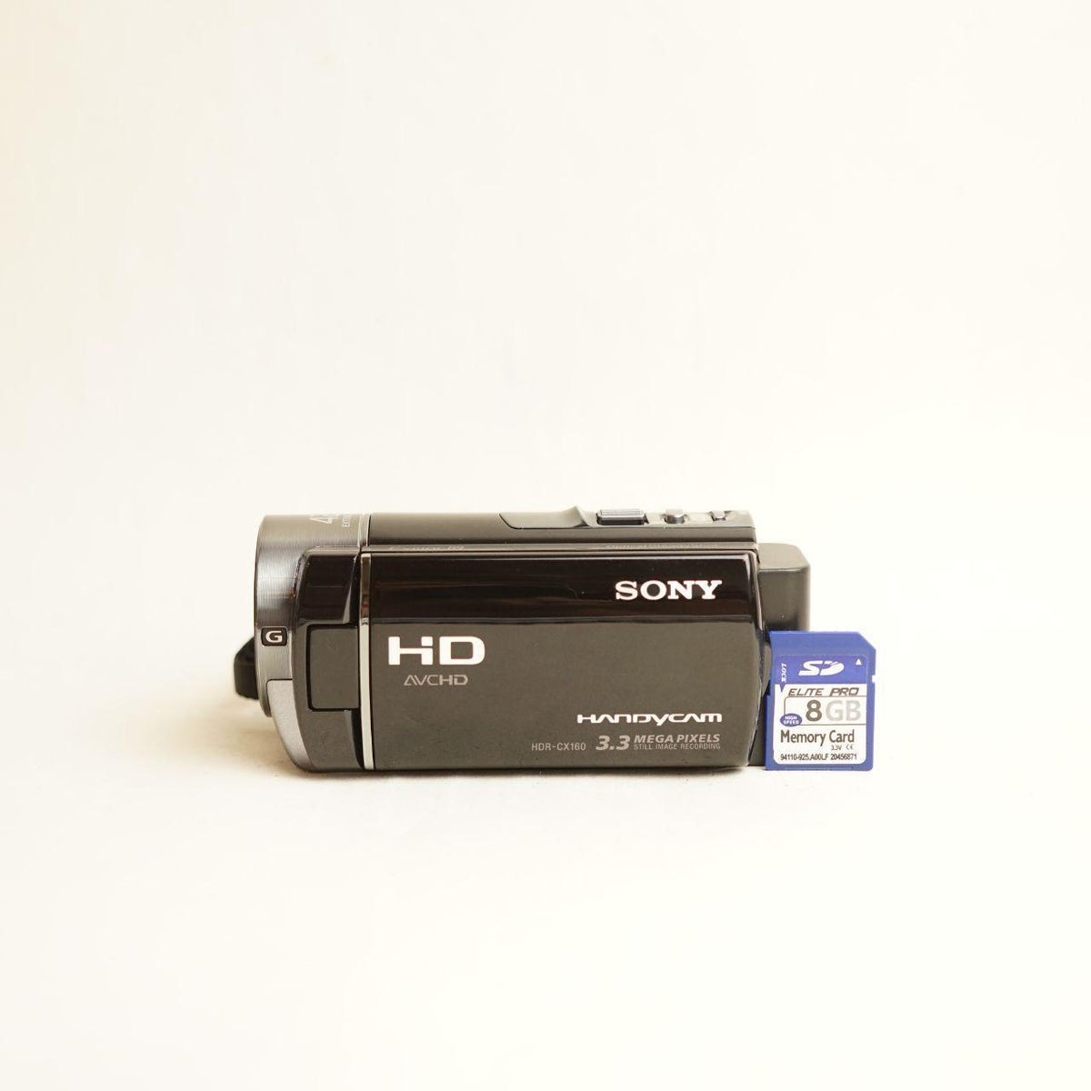 Sony Handycam HDR-CX160 Digital Camcorder | Full HD | Tested & Working | Black