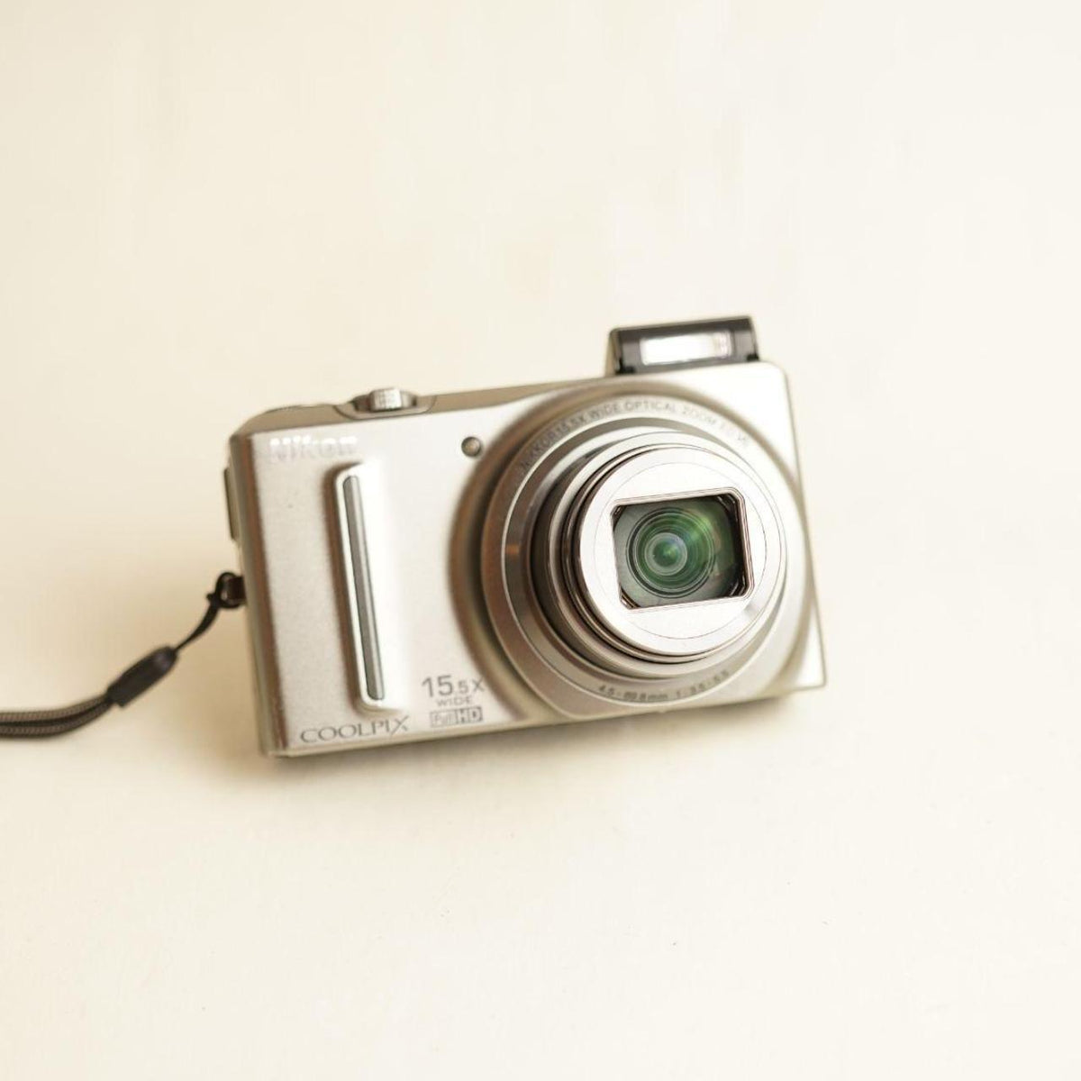 Nikon Coolpix S9050 Digital Camera | 12MP | Tested & Working | Silver