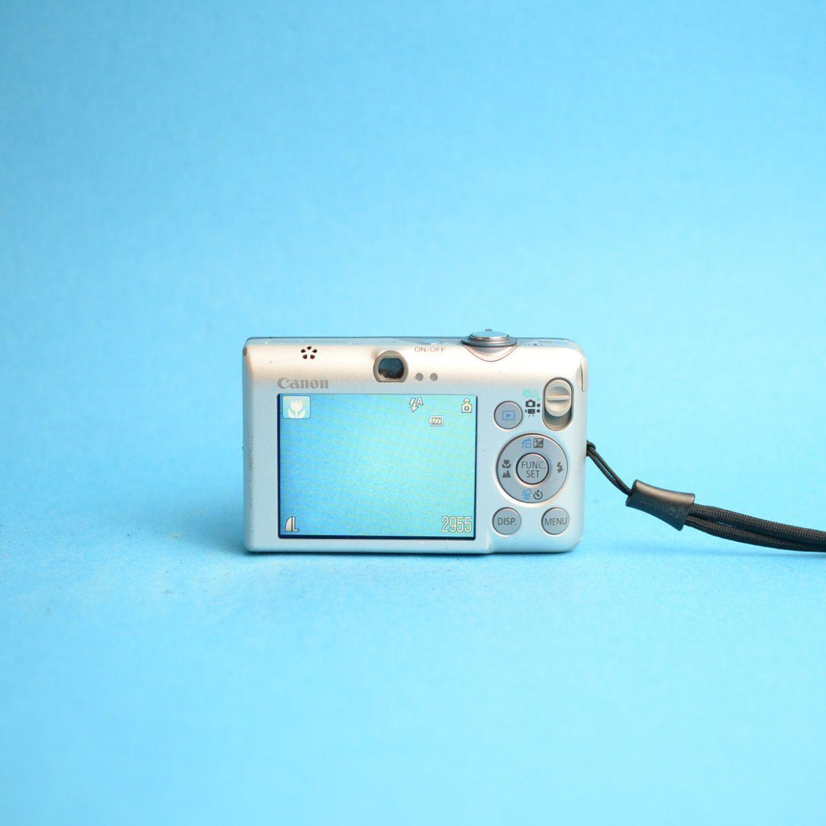 Canon PowerShot SD1200 IS Digital Camera | 10MP | Tested & Working | Grey